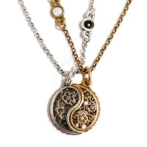Lucky Brand Necklace, Yin Yang Charm